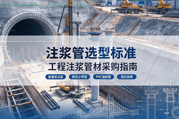 融安注浆管选型标准