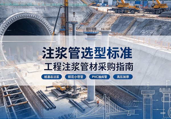 融安注浆管选型标准